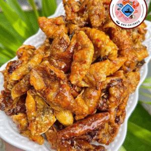 ปลาหมึกกรอบฉาบสามรส